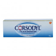 Купить Корсодил (Corsodyl) зубной гель 1% 50г в Краснодаре